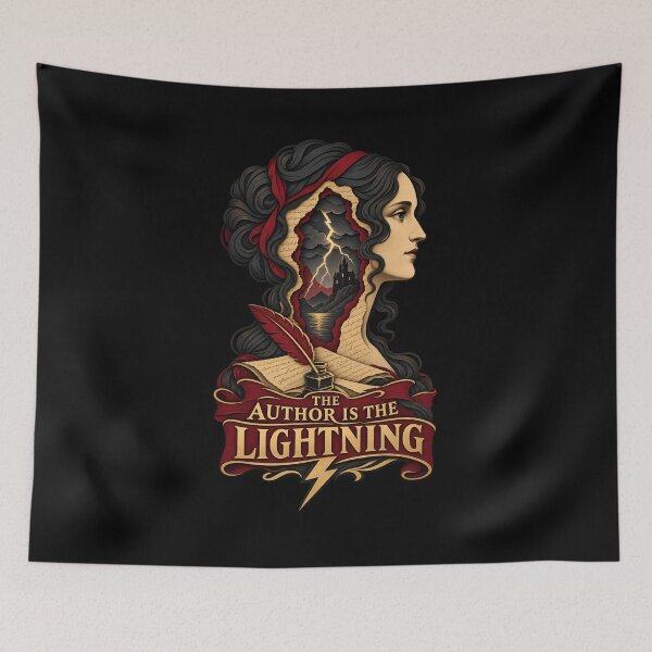 Item preview, Mary Shelley: The Author Is the Lightning designed and sold by Fenay Designs.