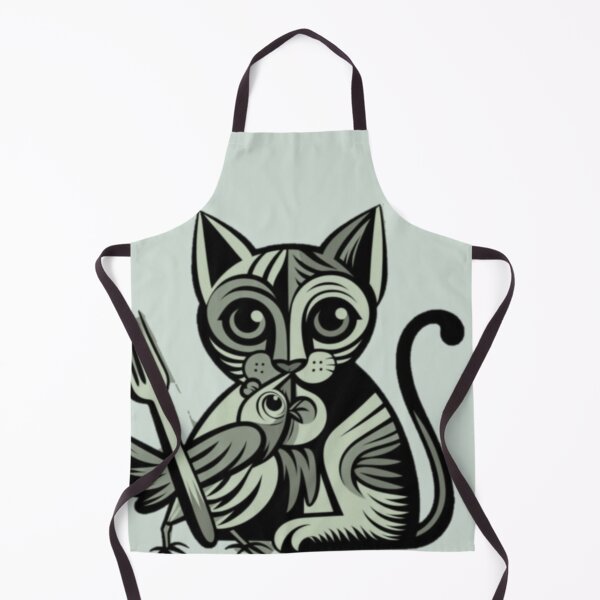 Item preview, Green Grey Cat designed and sold by ThatRockChic.