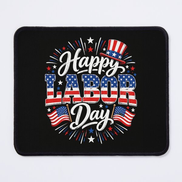 Item preview, Labor Day Patriotic Stars and Stripes Celebration designed and sold by ROUX-ART.