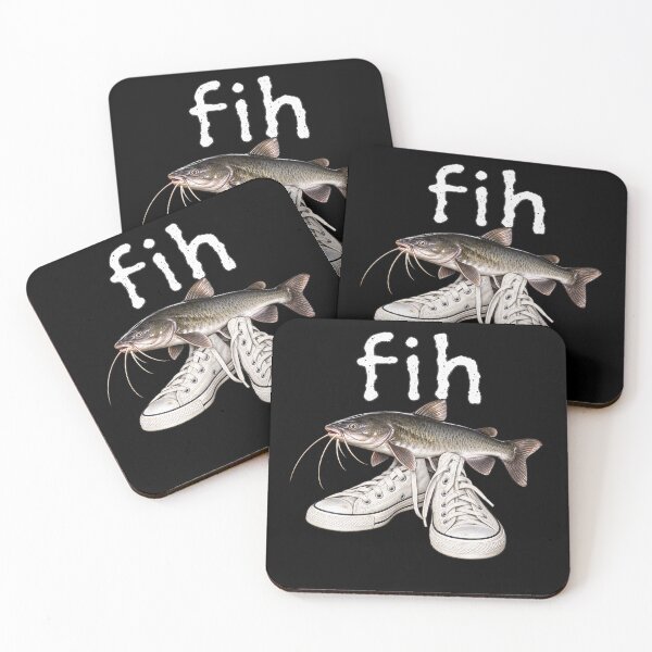 Item preview, Funny Catfish Sneakers Surreal Fishing Humor Design designed and sold by WILLIAMS-BR.