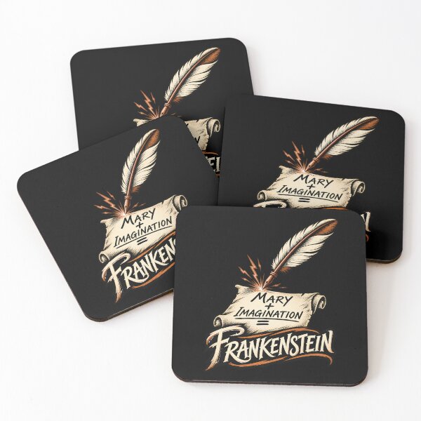 Item preview, Mary Shelley + Imagination = Frankenstein designed and sold by Fenay Designs.