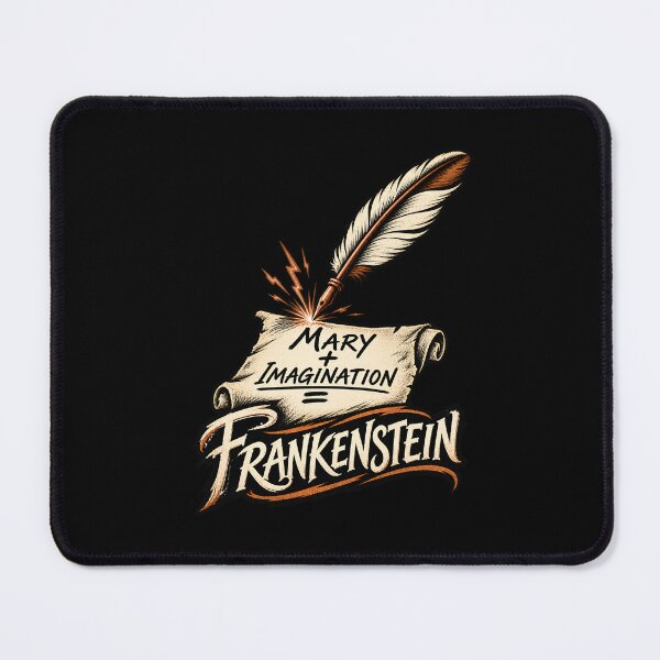 Item preview, Mary Shelley + Imagination = Frankenstein designed and sold by Fenay Designs.