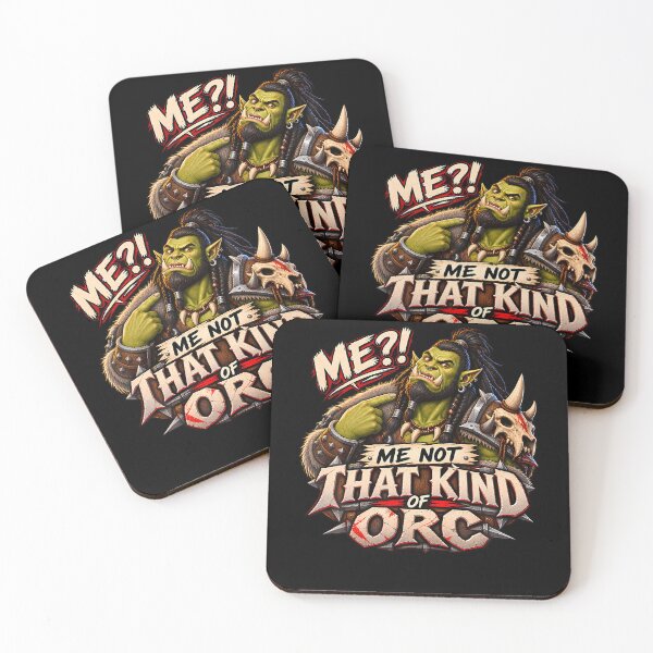 Item preview, Me Not That Kind Of Orc Fantasy designed and sold by Krwasatoune.