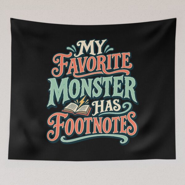 Item preview, Frankenstein: My Favorite Monster Has Footnotes designed and sold by Fenay Designs.