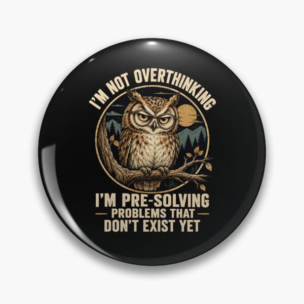 Item preview, owl lover humor vintage forest wisdom quote designed and sold by ROUX-ART.