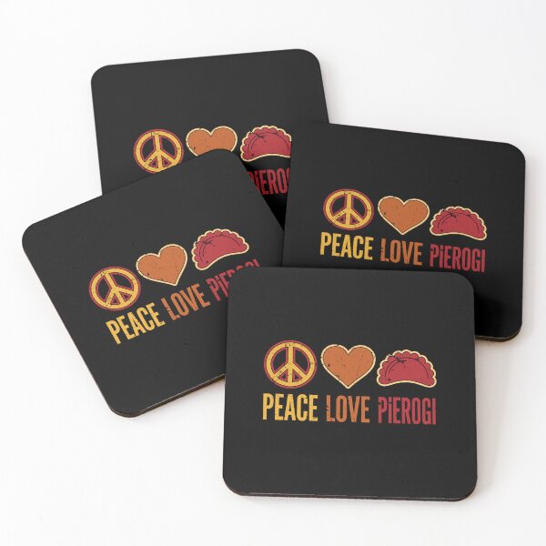 Item preview, Peace Love Pierogi Lover Groovy Aesthetic SEP-497 designed and sold by noberic.