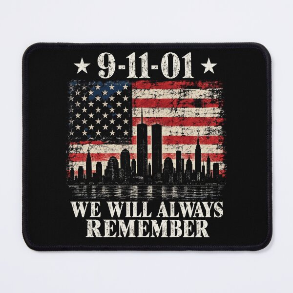 Item preview, september 11 patriotic memorial skyline tribute designed and sold by ROUX-ART.