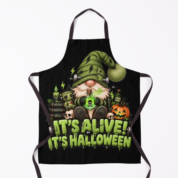 Item preview, It's Alive! It's Halloween – Cute Frankenstein Gnome Halloween Design designed and sold by Gapanaart.
