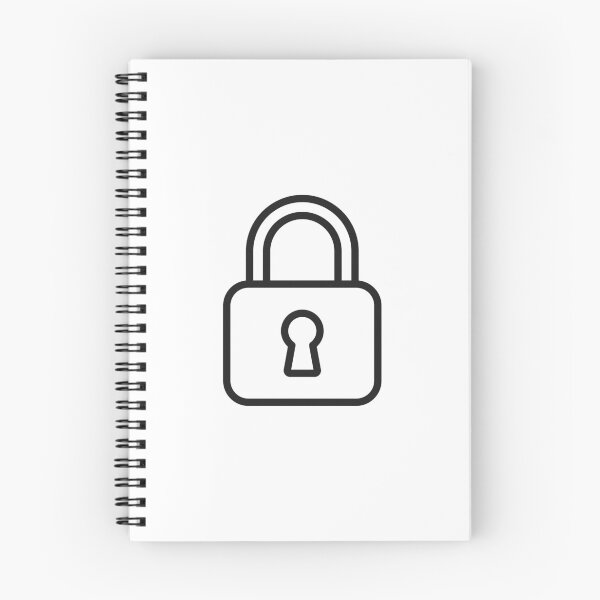 Item preview, Padlock Security Line Icon designed and sold by VectorForge Studio.
