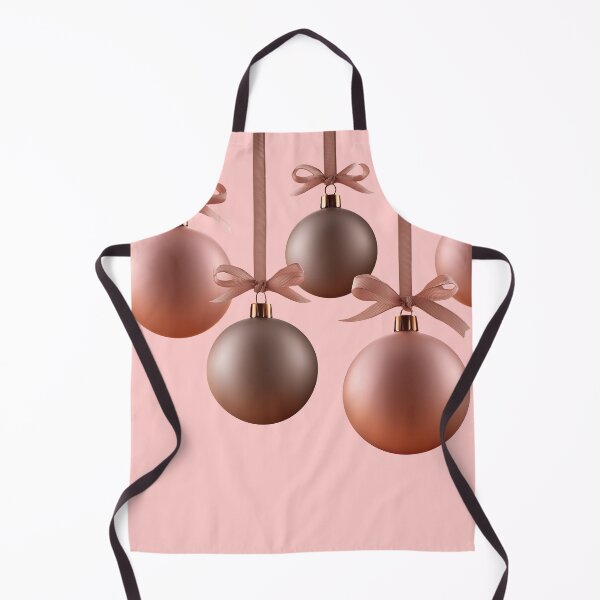 Item preview, Elegant Rose Gold Christmas Bauble Ornaments designed and sold by colorful-white.