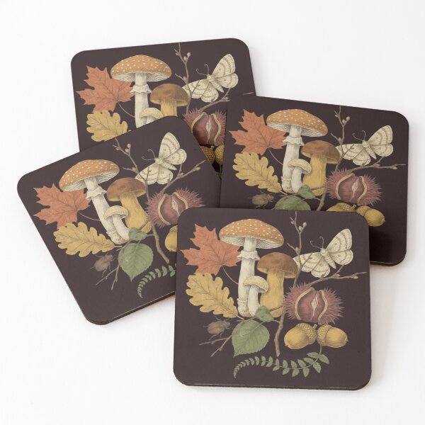 Item preview, Forest Finds Vintage Botanical Autumn Illustration designed and sold by WikaKowalczyk.