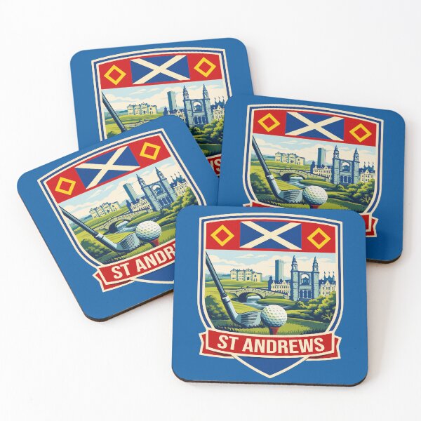 Item preview, St Andrews Travel Souvenir Sticker designed and sold by rogue-design.