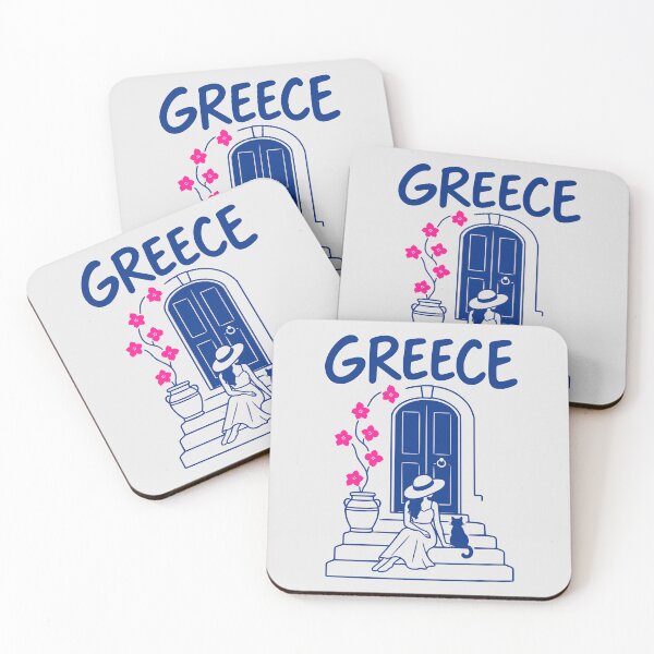 Item preview, Greece Blue Door Mediterranean Summer designed and sold by MavtM.