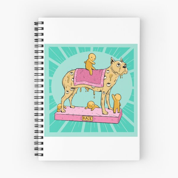 Item preview, Spotted Dog with Puppy Rider Illustration designed and sold by DRP-art.