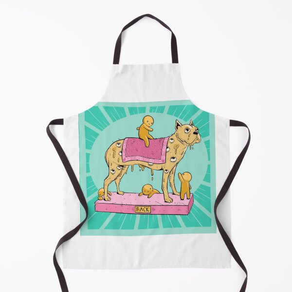 Item preview, Spotted Dog with Puppy Rider Illustration designed and sold by DRP-art.