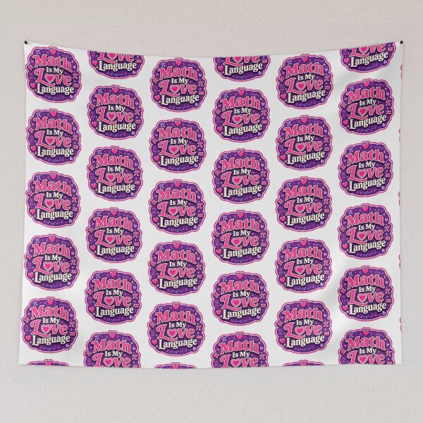 Item preview, Math - Is My Love Language Student Back to School designed and sold by RedRubyBubble.