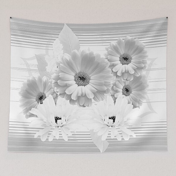Item preview, Grayscale Dandelion Floral Art designed and sold by Dahneray1.