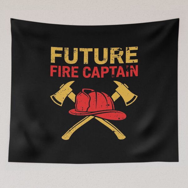 Item preview, Proud Future Fire Captain Safety Graphic SEP-499 designed and sold by noberic.