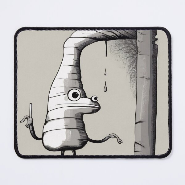 Item preview, Don’t Ask – Weird Surreal Creature Illustration designed and sold by davitabros.