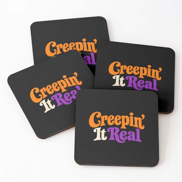 Item preview, Creepin’ It Real Funny Halloween Typography Design designed and sold by Bend-The-Trendd.