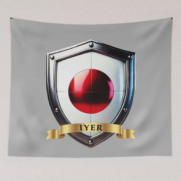Item preview, Iyer Japanese Heritage Crest Shield designed and sold by Highlandkings.