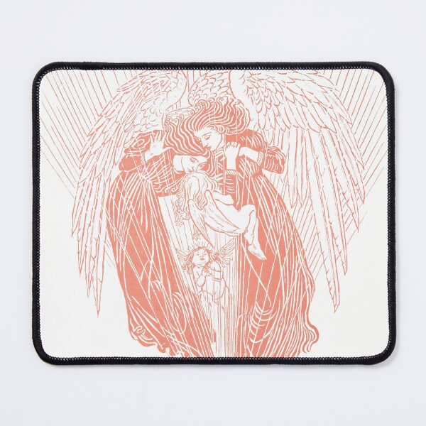 Item preview, Vintage Celestial Angel Woodcut Illustration designed and sold by Antique Science Press.