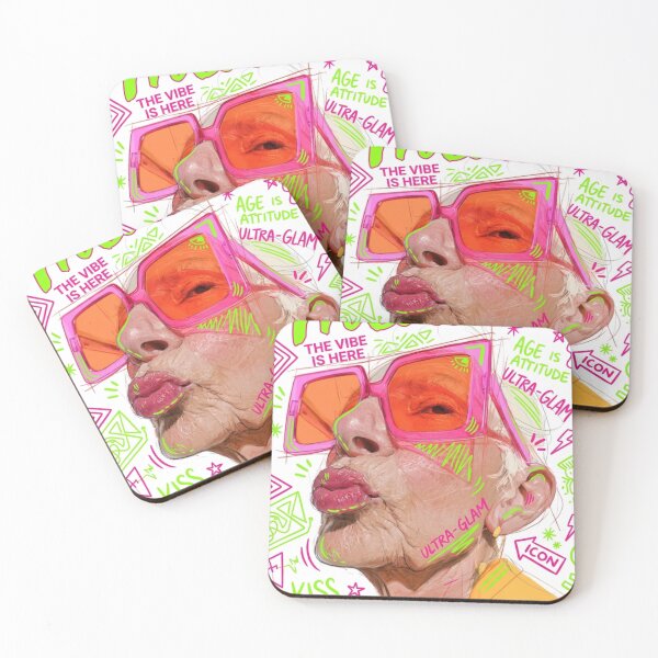 Item preview, Neon Glam Ascend: The Future‑Kiss Icon Running Full Ultra‑Vibe Lore designed and sold by Print Fiction.