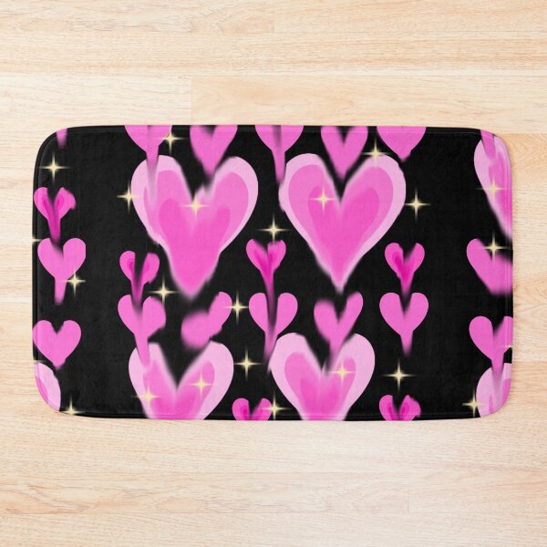 Item preview, Cute Pink Hearts Pattern - Aesthetic Pastel Love Pattern designed and sold by 7MKGallery.