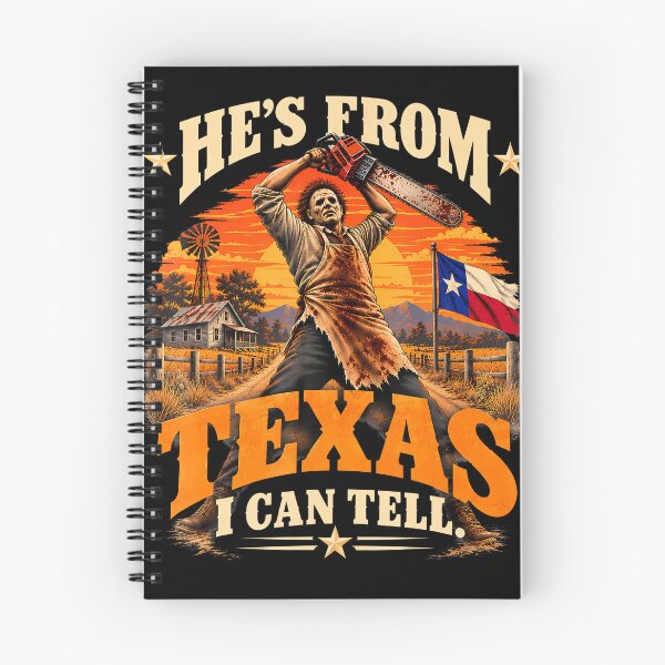Item preview, Hes From Texas I Can Tell Halloween Horror Humor designed and sold by Krwasatoune.
