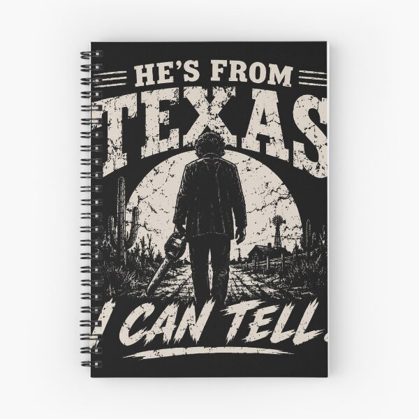Item preview, Hes From Texas I Can Tell Shirt Chainsaw Horror designed and sold by Krwasatoune.