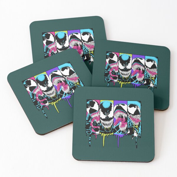 Item preview, Colorful Drip Symbiote Monster Grid designed and sold by ayeoopsz.