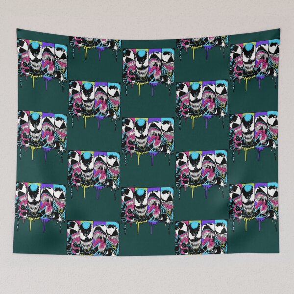 Item preview, Colorful Drip Symbiote Monster Grid designed and sold by ayeoopsz.
