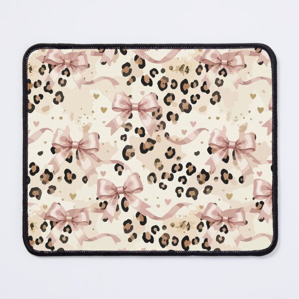 Item preview, pink bow leopard pattern designed and sold by daenarys123.