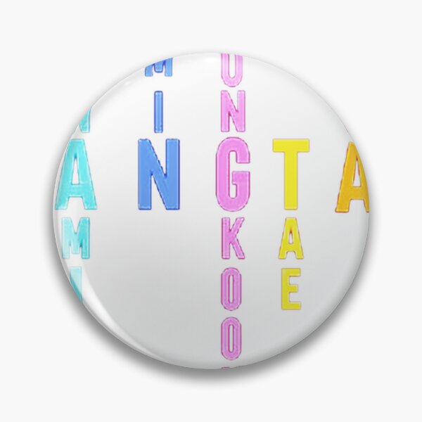 Item preview, Bangtan Member Names designed and sold by scarletsaman.