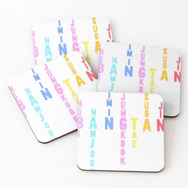 Item preview, Bangtan Member Names designed and sold by scarletsaman.