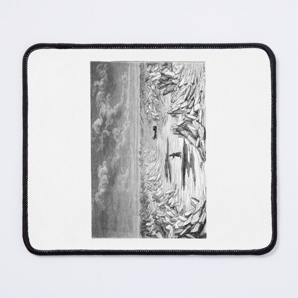 Item preview, Antique Arctic Ice Cave Exploration Engraving designed and sold by Antique Science Press.