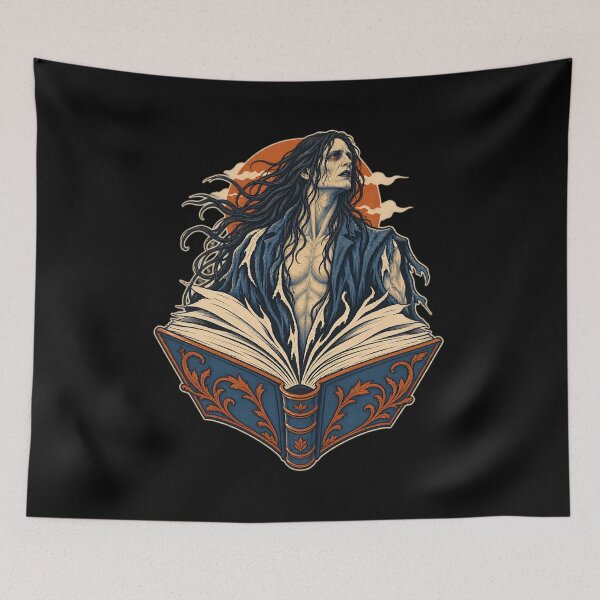 Item preview, Frankenstein Creature Rising from the Book designed and sold by Fenay Designs.