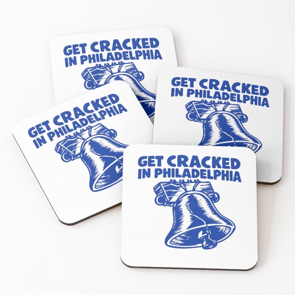 Item preview, Get Cracked in Philadelphia Liberty Bell Funny Philly Design designed and sold by WILLIAMS-BR.