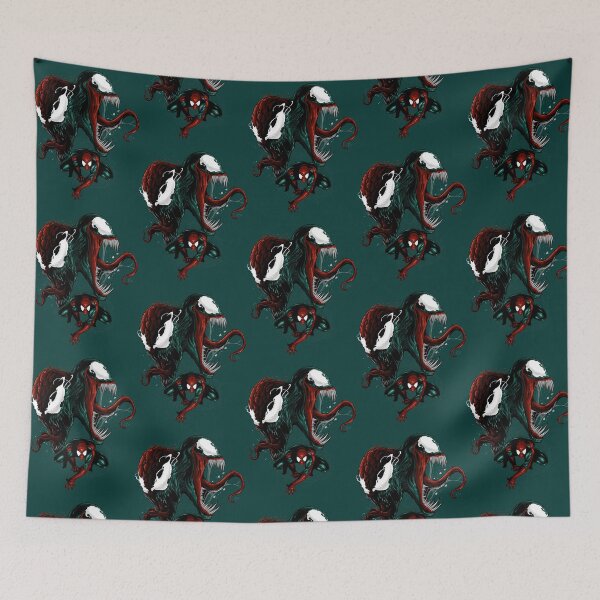 Item preview, Monster Symbiote Attacking Superhero Hero designed and sold by ayeoopsz.