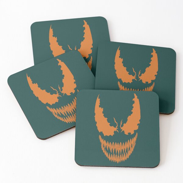 Item preview, Orange Glowing Symbiote Monster Face designed and sold by ayeoopsz.