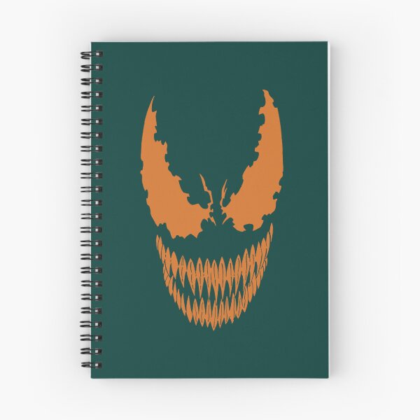 Item preview, Orange Glowing Symbiote Monster Face designed and sold by ayeoopsz.