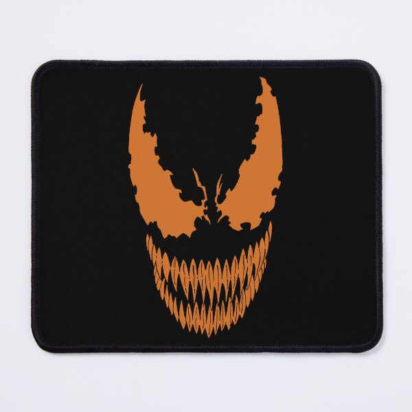 Item preview, Orange Glowing Symbiote Monster Face designed and sold by ayeoopsz.