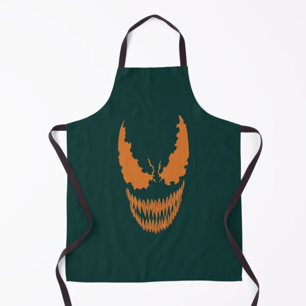 Item preview, Orange Glowing Symbiote Monster Face designed and sold by ayeoopsz.