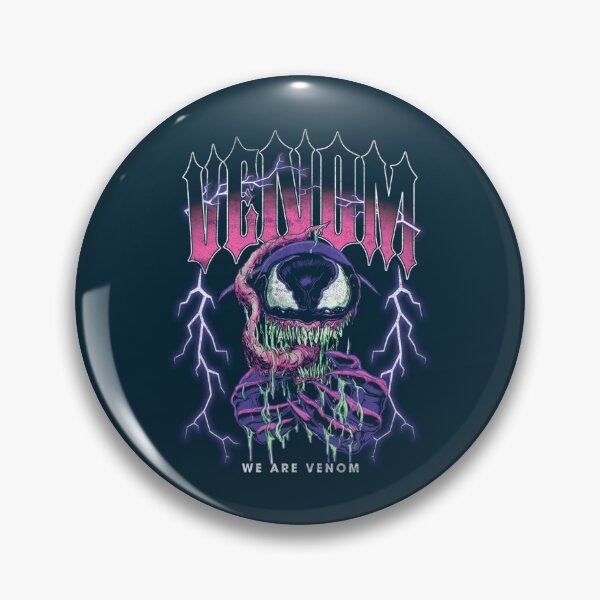 Item preview, Purple Lightning Symbiote Alien Poster designed and sold by ayeoopsz.