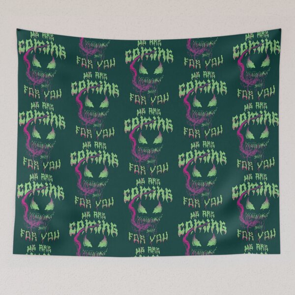 Item preview, Scary Green Typography Monster Face designed and sold by ayeoopsz.