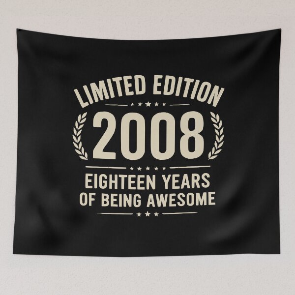 Item preview, 18th Birthday 2008 Eighteen Years Awesome designed and sold by Loona97.