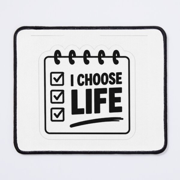 Item preview, I Choose Life Sobriety Recovery Design designed and sold by MagdalenaRulez.