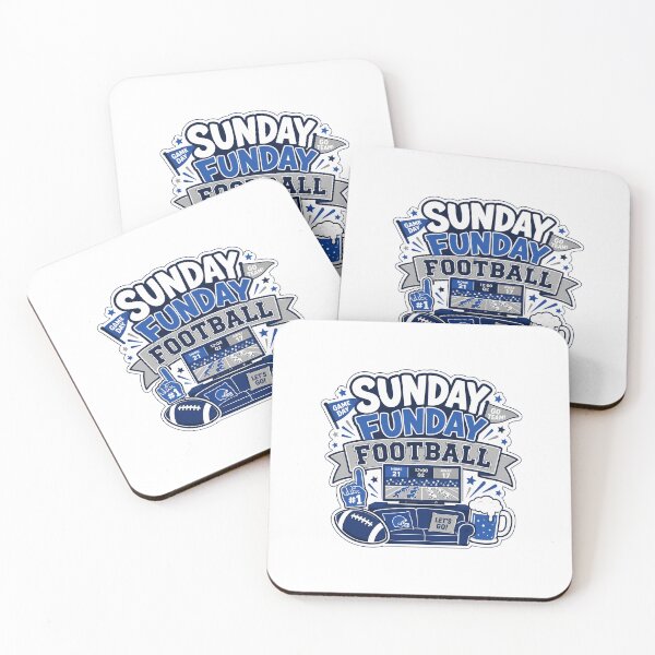 Item preview, Football Gift - Sunday Funday designed and sold by RedRubyBubble.