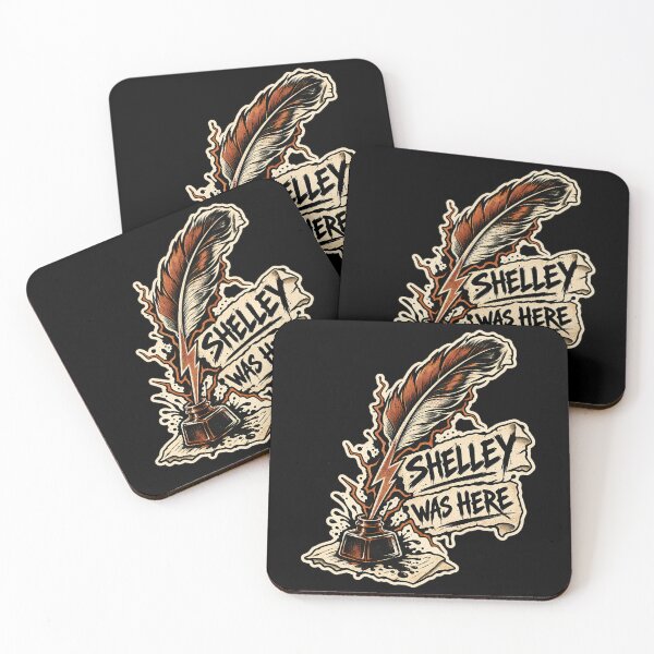Item preview, Mary Shelley Was Here—Quill and Lightning designed and sold by Fenay Designs.
