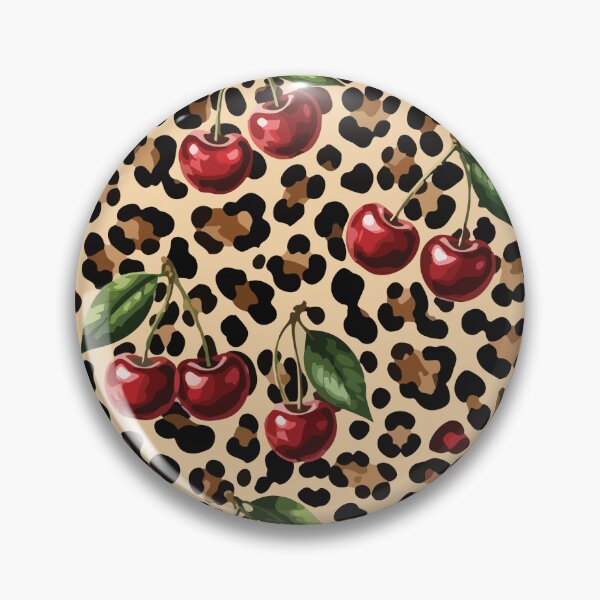 Item preview, Cherry Leopard Pattern designed and sold by daenarys123.